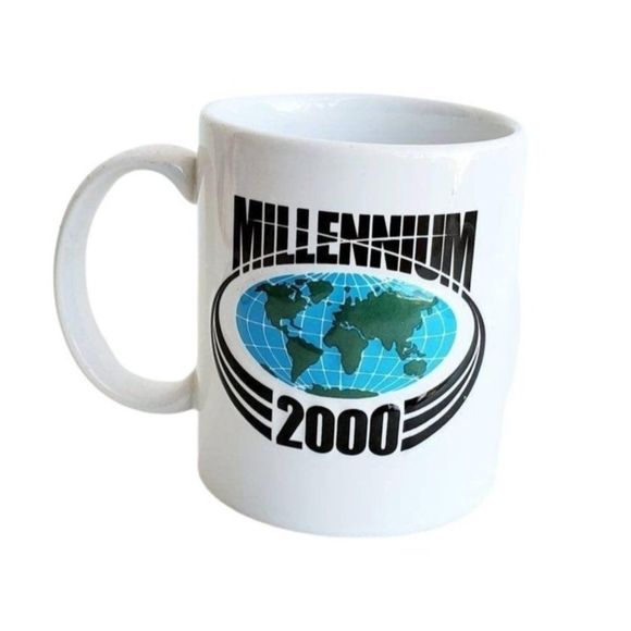 Unique Vintage Other - Vintage Mug Millenium 2000 Coffee Cup